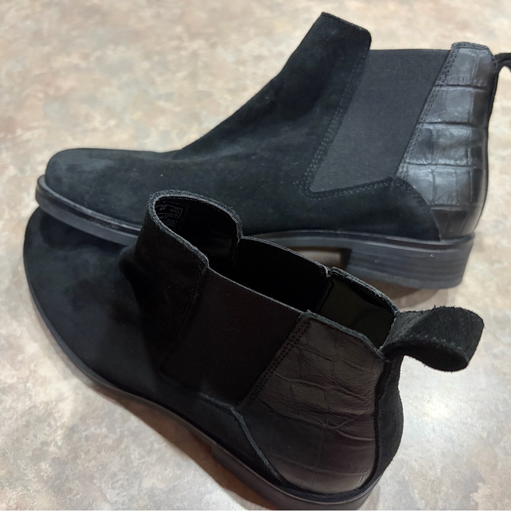 Clarks Black Ankle Boots